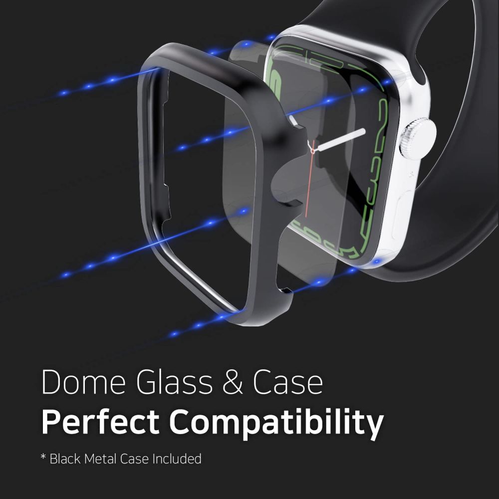 Dome Glass Screen Protector Apple Watch 41mm Series 9 (2-pack)