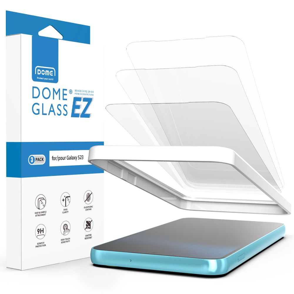 EZ Glass Screen Protector Samsung Galaxy S23 (3-pack)