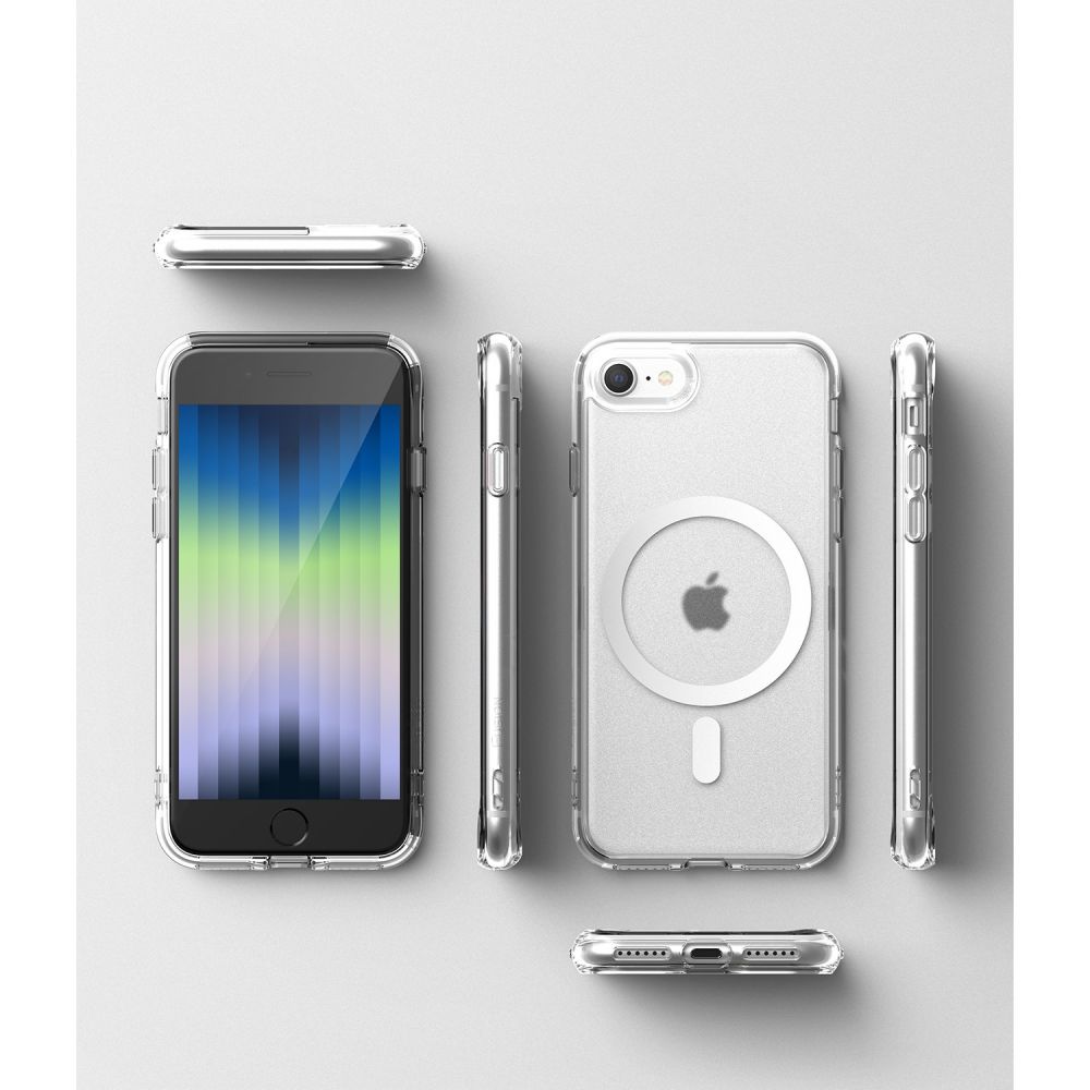 Fusion Magnetic Case Apple iPhone SE 2020/iPhone SE 2022/iPhone 8/iPhone 7 Genomskinlig