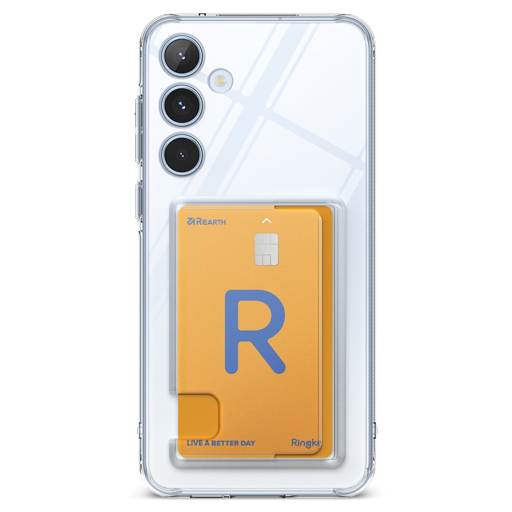 Fusion Card Case Samsung Galaxy A35 Clear