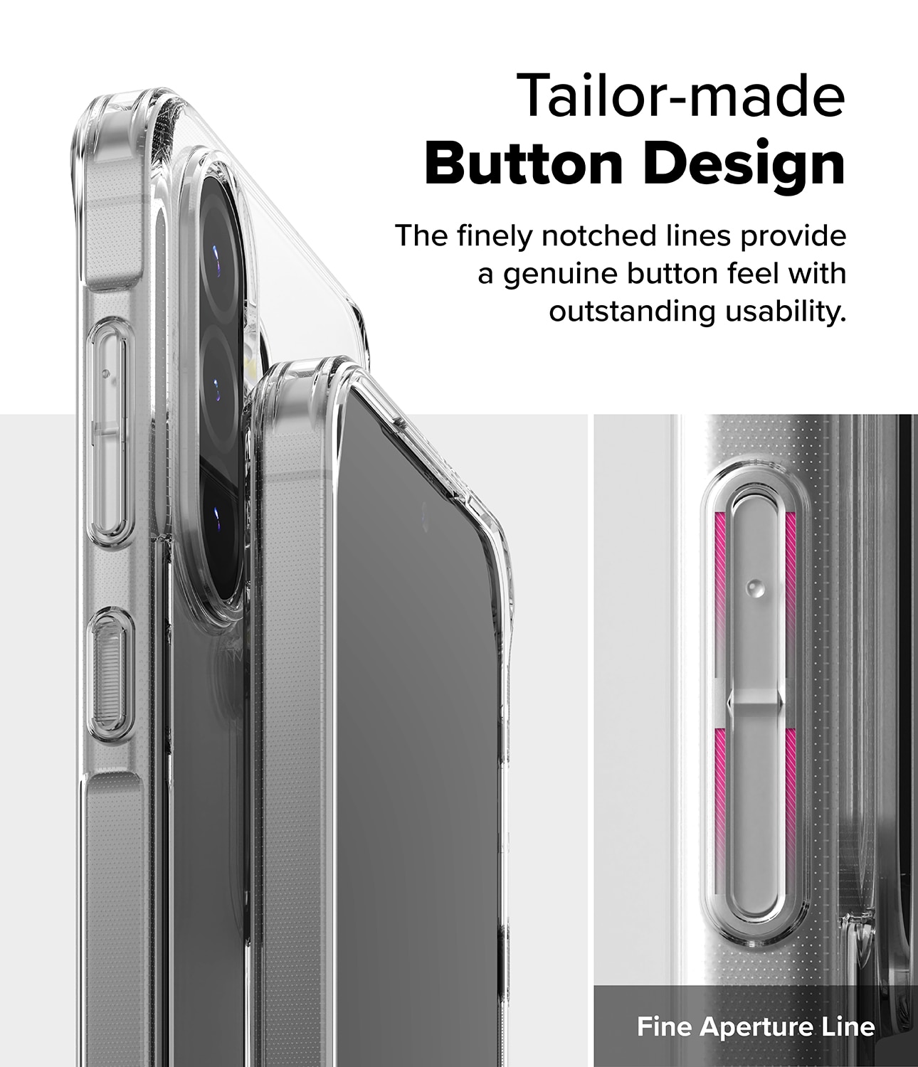 Fusion Case Samsung Galaxy A56 Clear