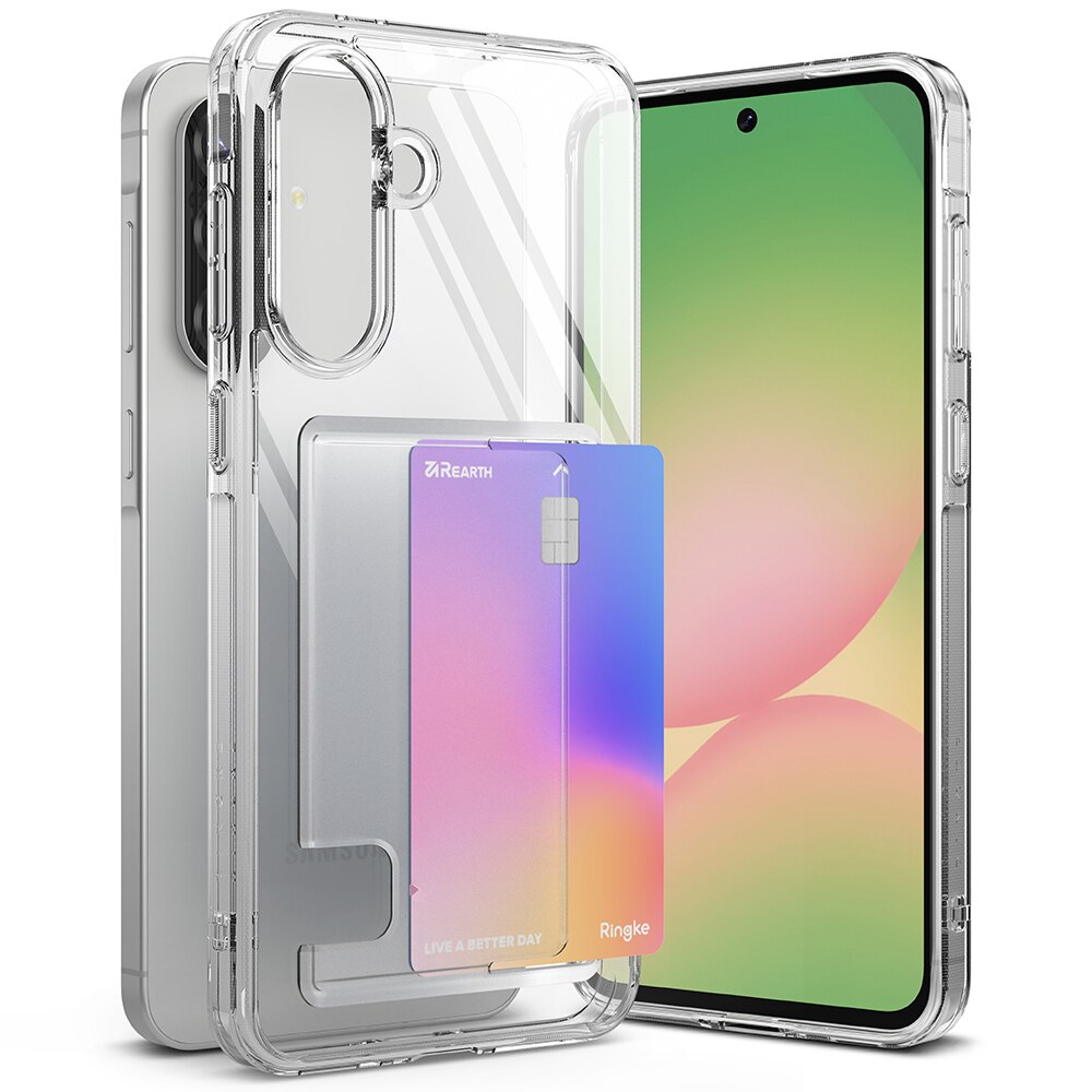 Fusion Card Case Samsung Galaxy A56 Clear
