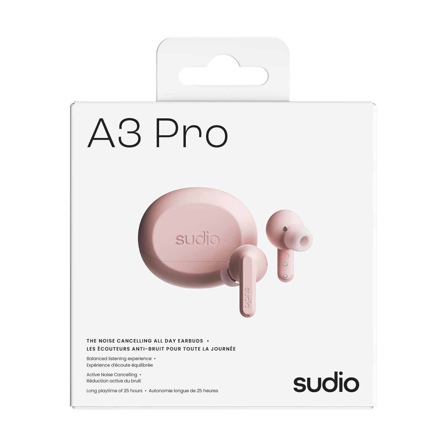 A3 Pro Trådlösa In-ear Hörlurar Rosa