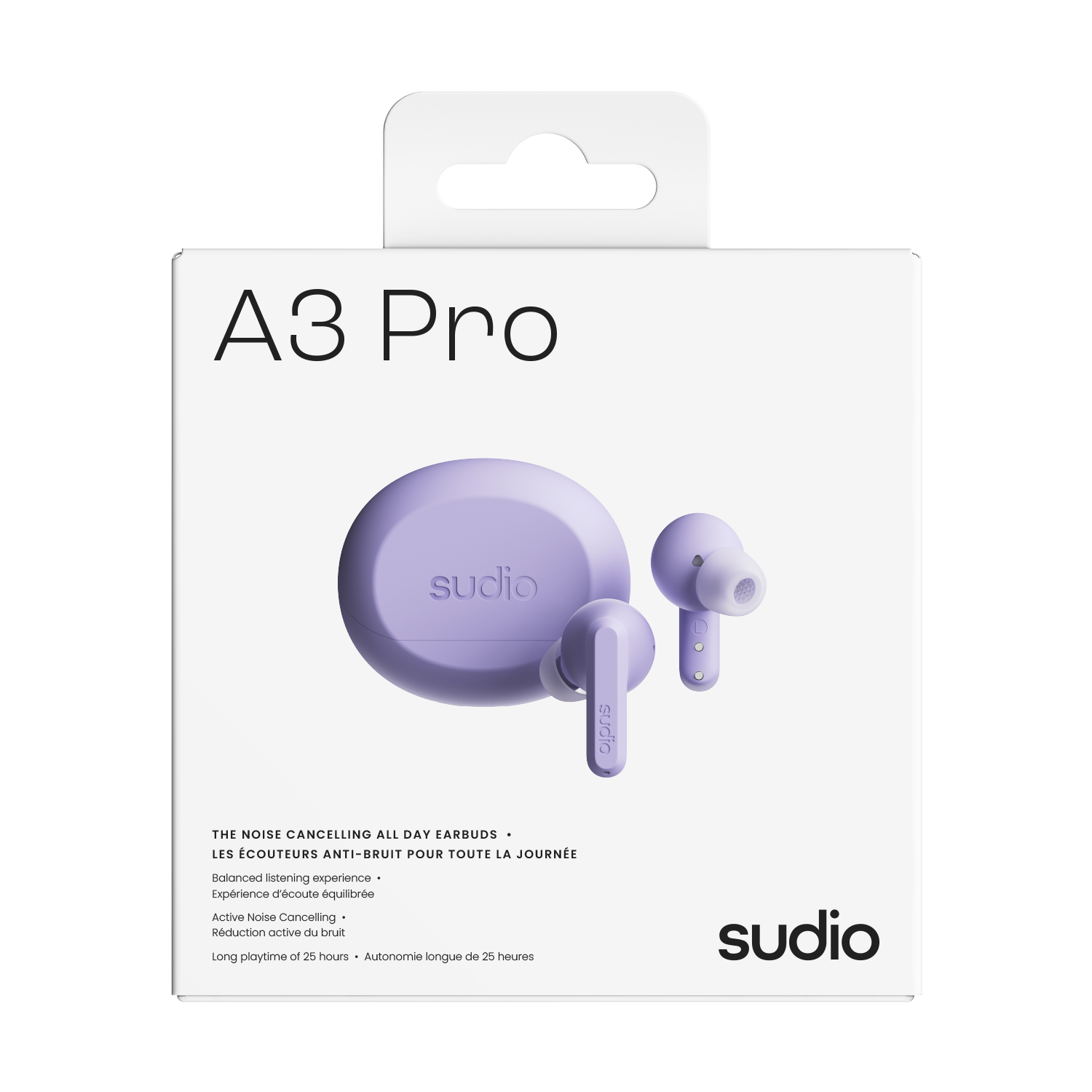 A3 Pro Trådlösa In-ear Hörlurar Lila