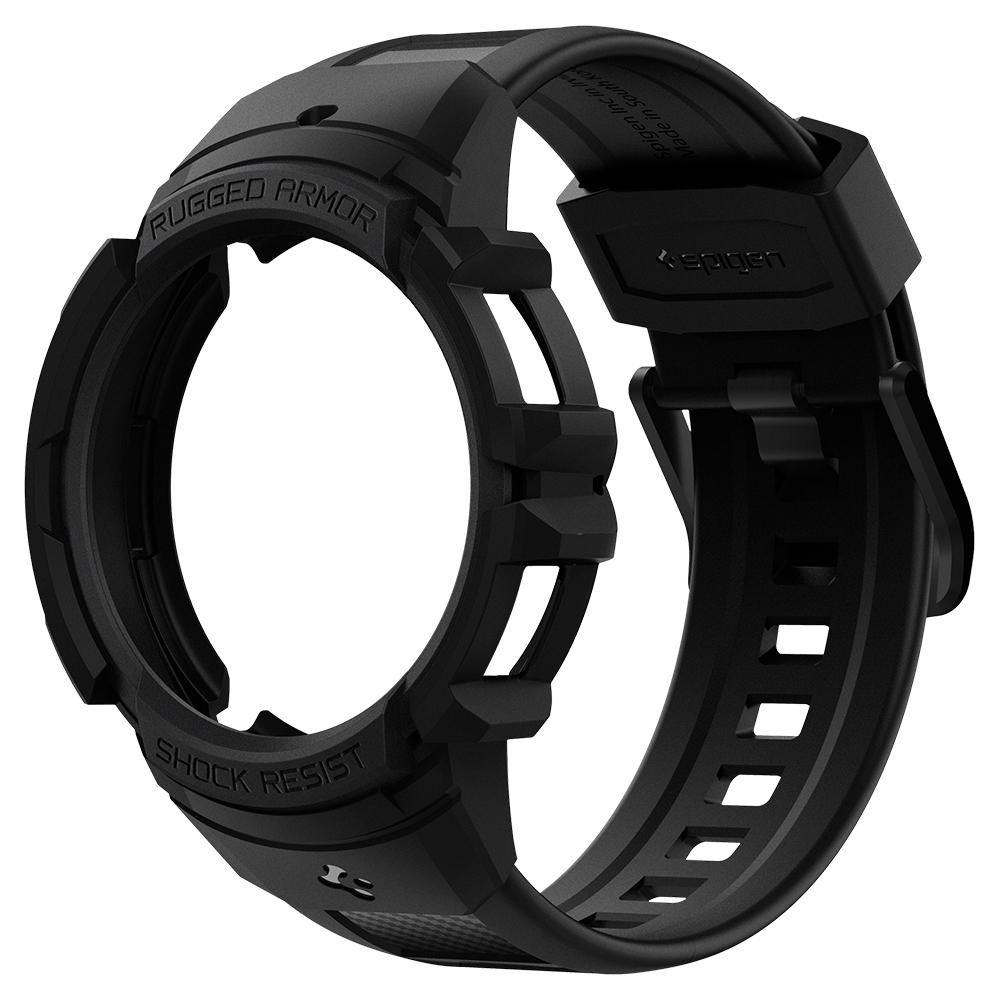 Samsung Galaxy Watch 5 44mm Case Rugged Armor Pro Charcoal Grey