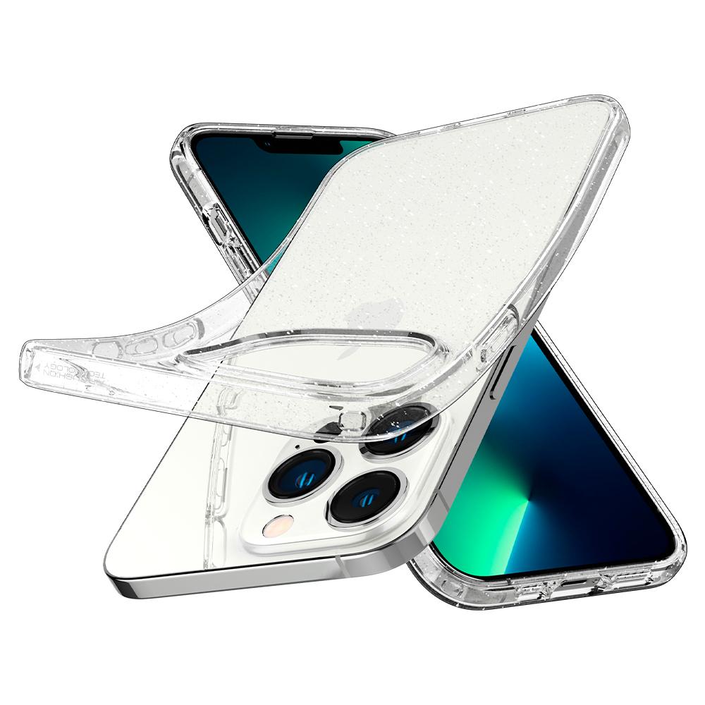 iPhone 13 Pro Case Liquid Crystal Glitter Crystal