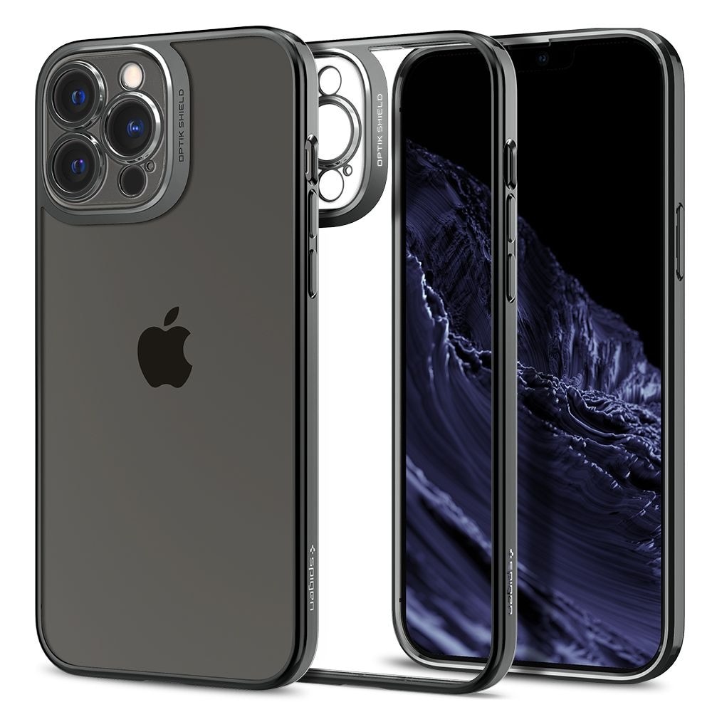 Optik Crystal iPhone 13 Pro Chrome Grey