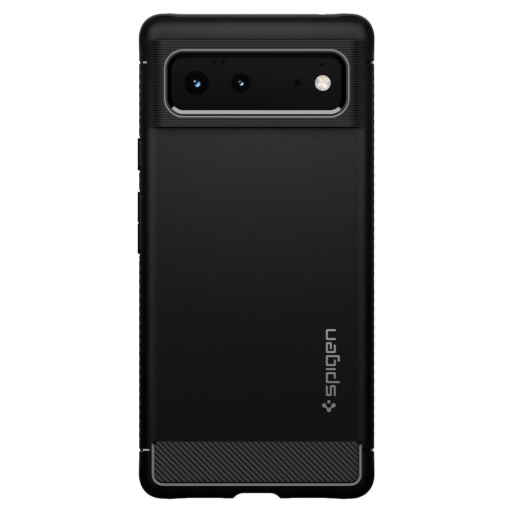 Google Pixel 6 Case Rugged Armor Black