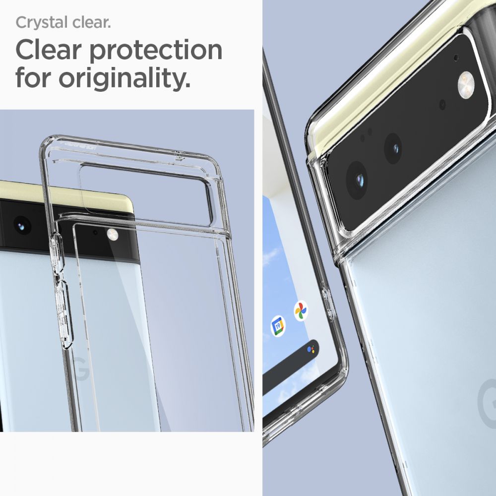 Google Pixel 6 Case Ultra Hybrid Crystal Clear
