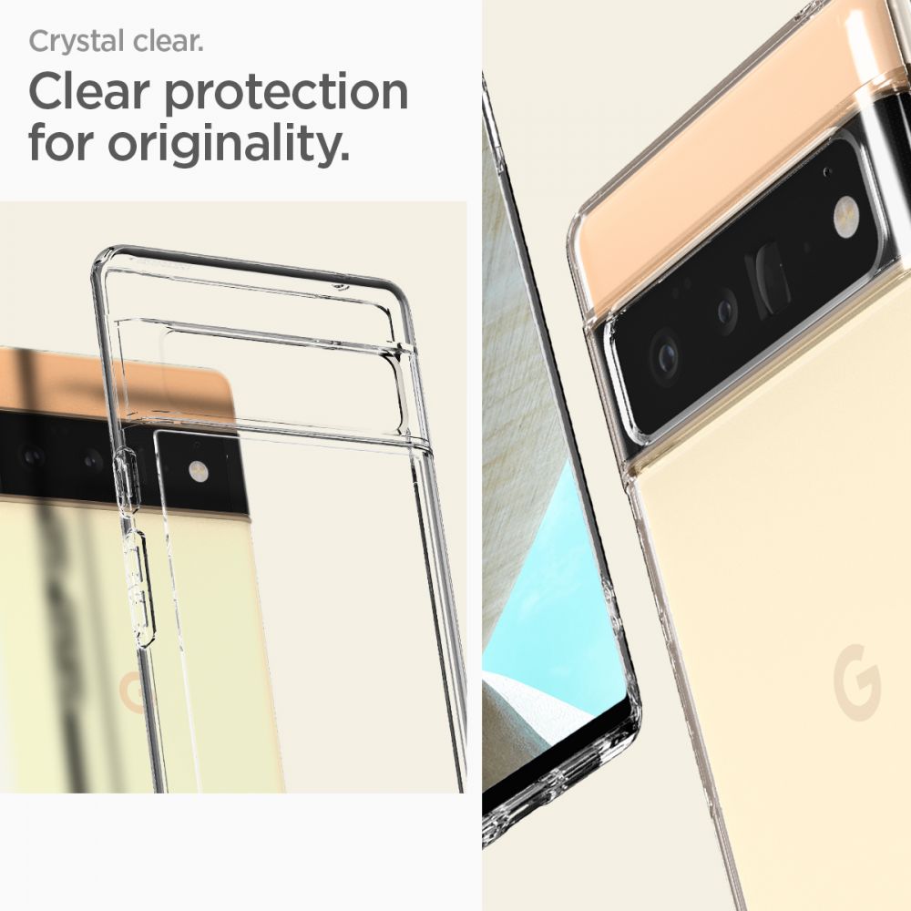 Google Pixel 6 Pro Case Ultra Hybrid Crystal Clear