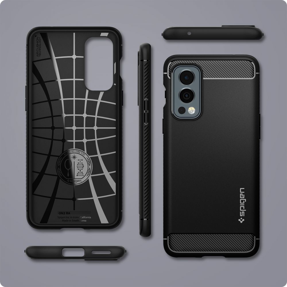 OnePlus Nord 2 5G Case Rugged Armor Black
