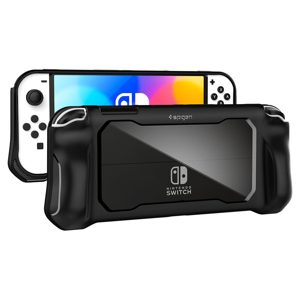 Nintendo Switch OLED Case Rugged Armor Black