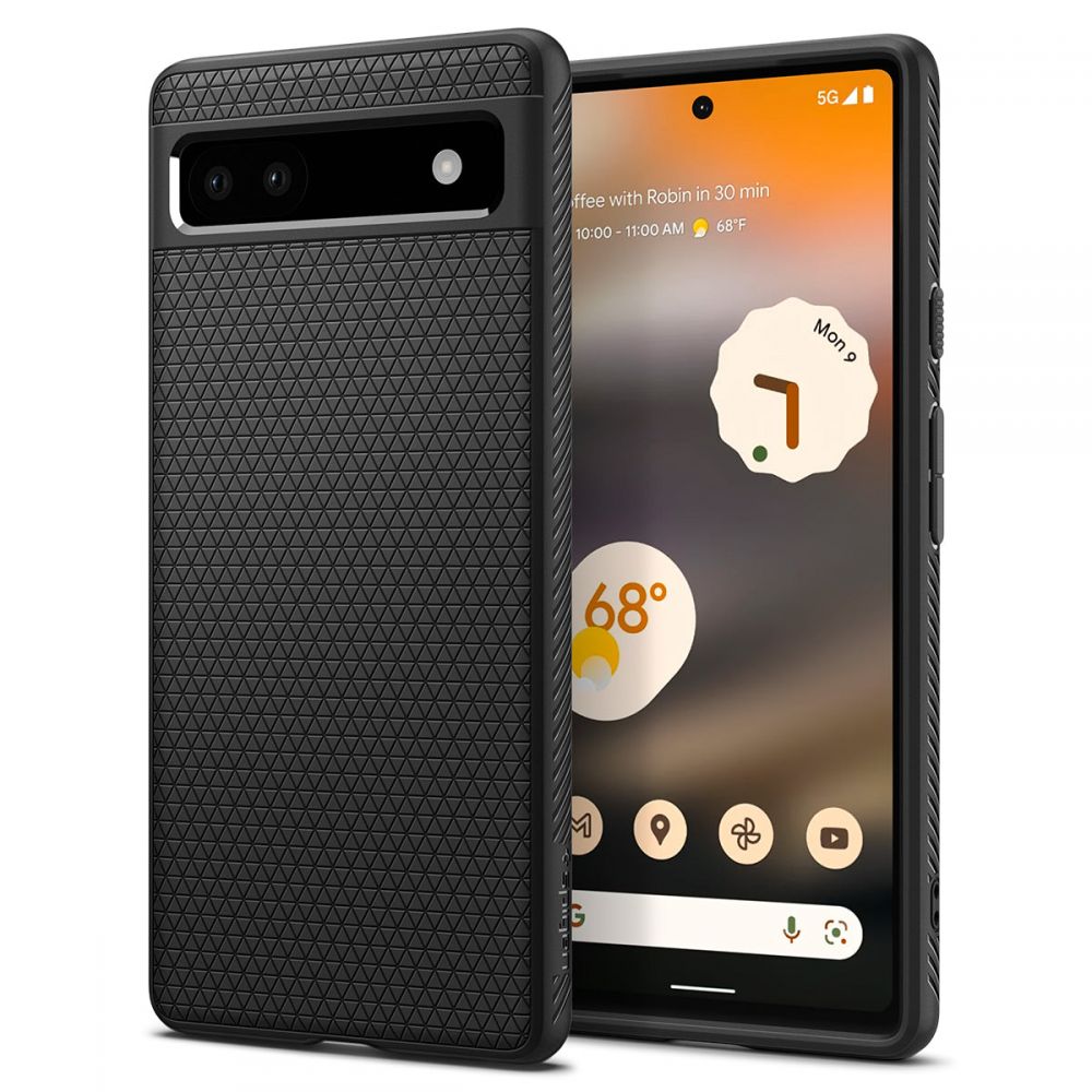 Google Pixel 6a Case Liquid Air Black