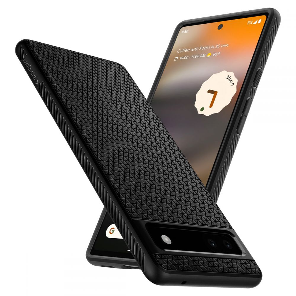 Google Pixel 6a Case Liquid Air Black