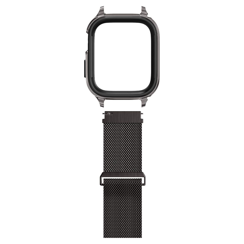 Apple Watch SE 44mm Case Metal Fit Pro Graphite