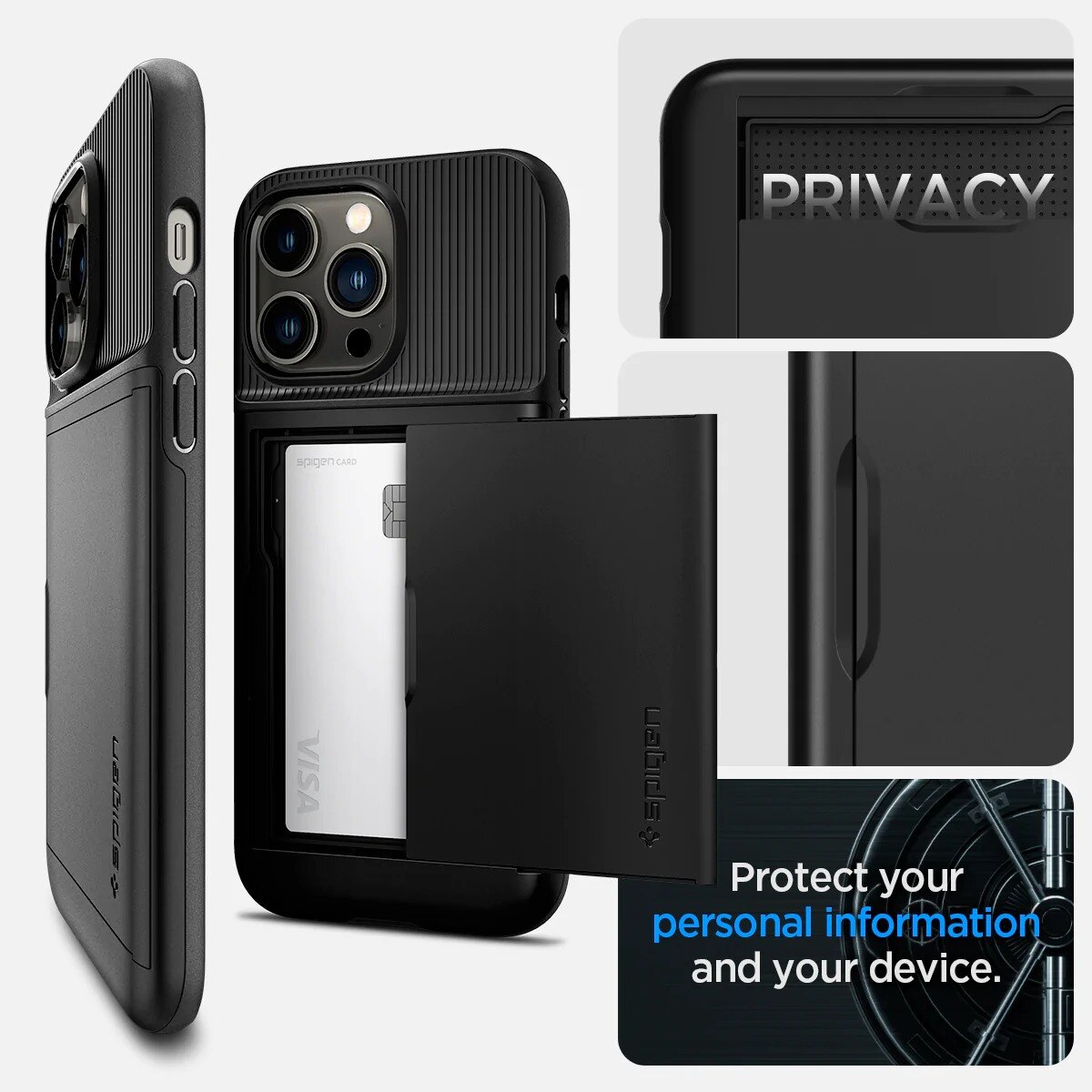 iPhone 14 Pro Max Case Slim Armor CS Black