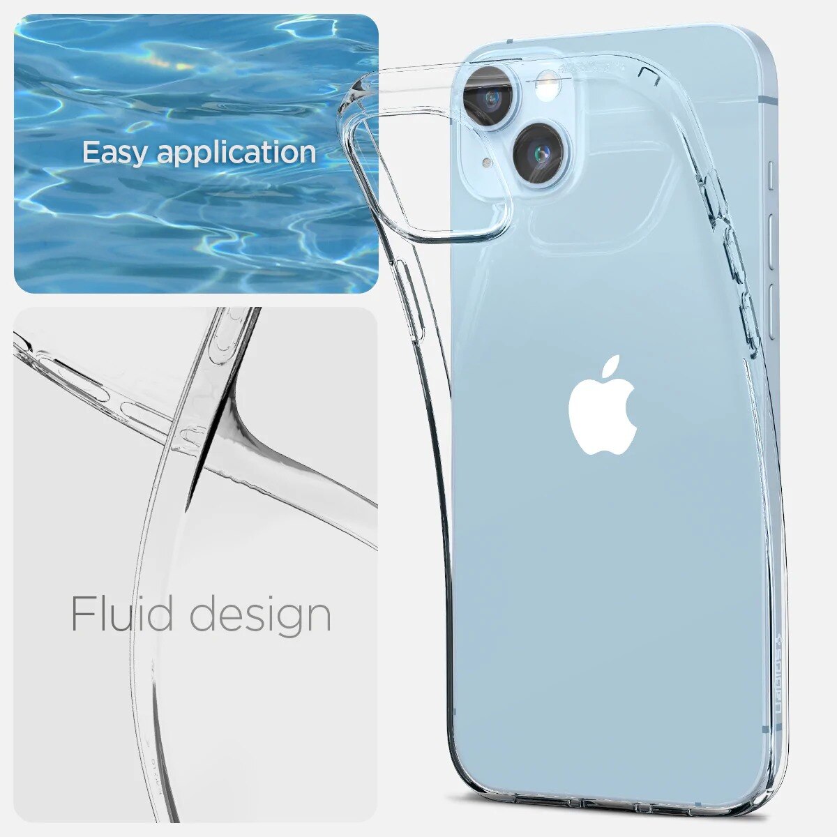 iPhone 14 Plus Case Liquid Crystal Clear