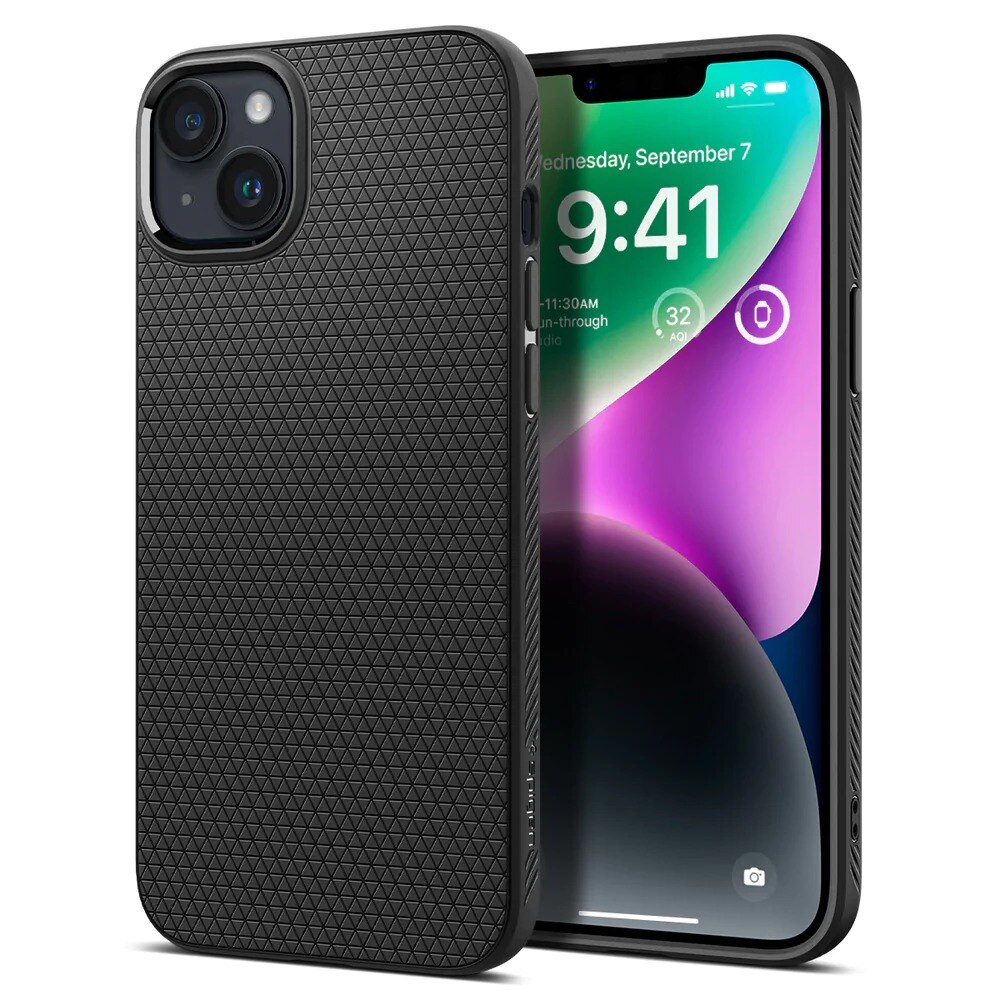 iPhone 14 Case Liquid Air Black