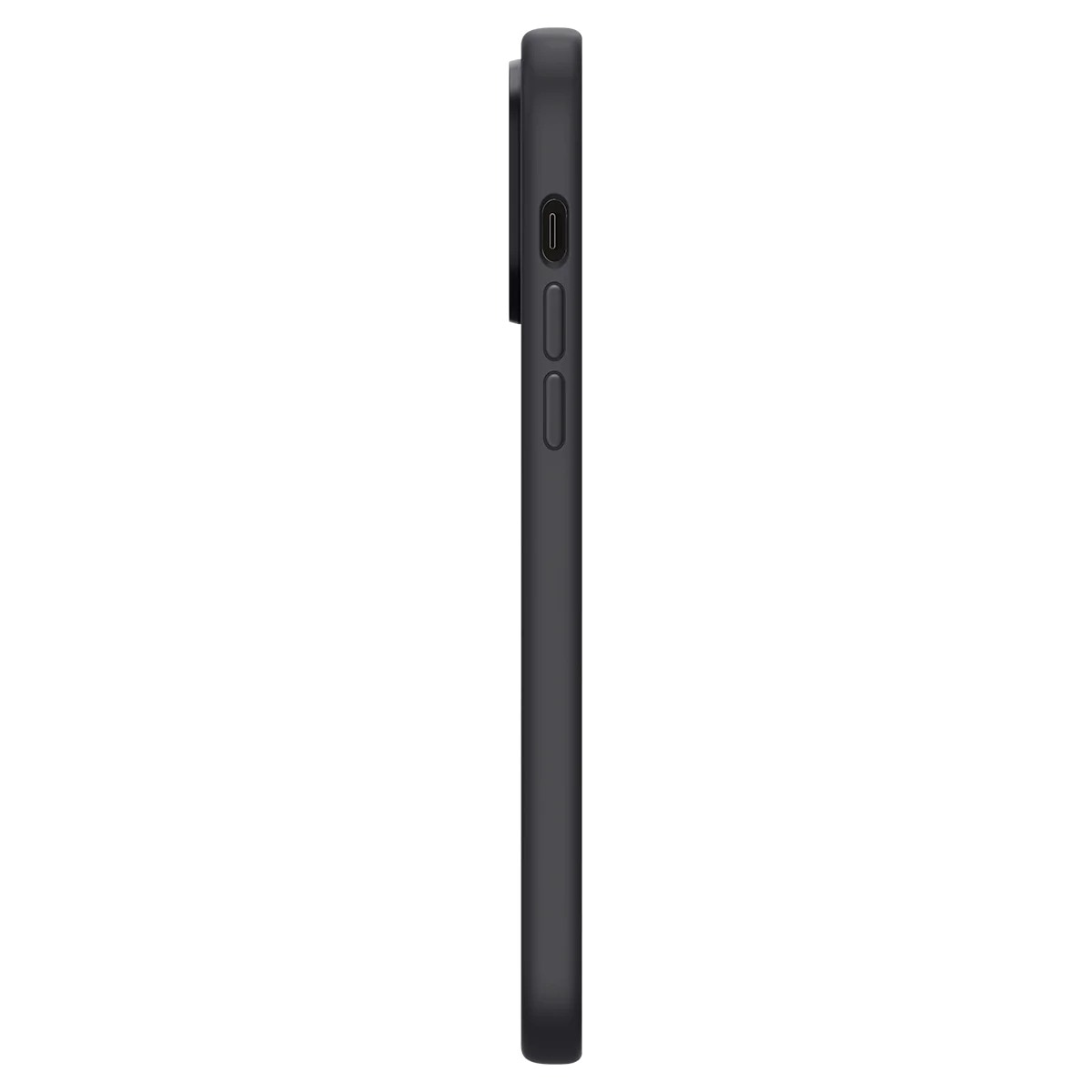 iPhone 14 Pro Max Case Silicone Fit Mag Black