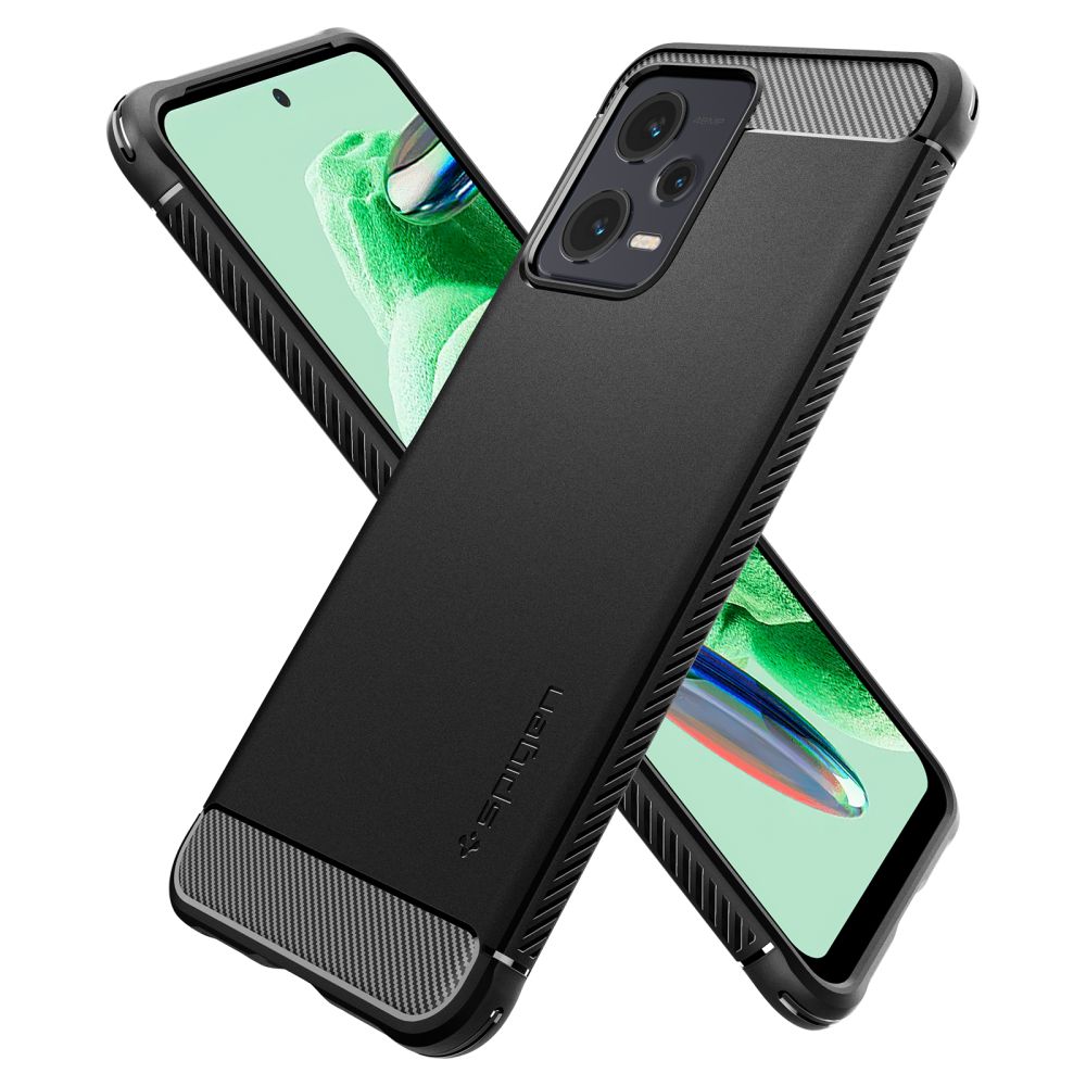 Xiaomi Redmi Note 12 Case Rugged Armor Black