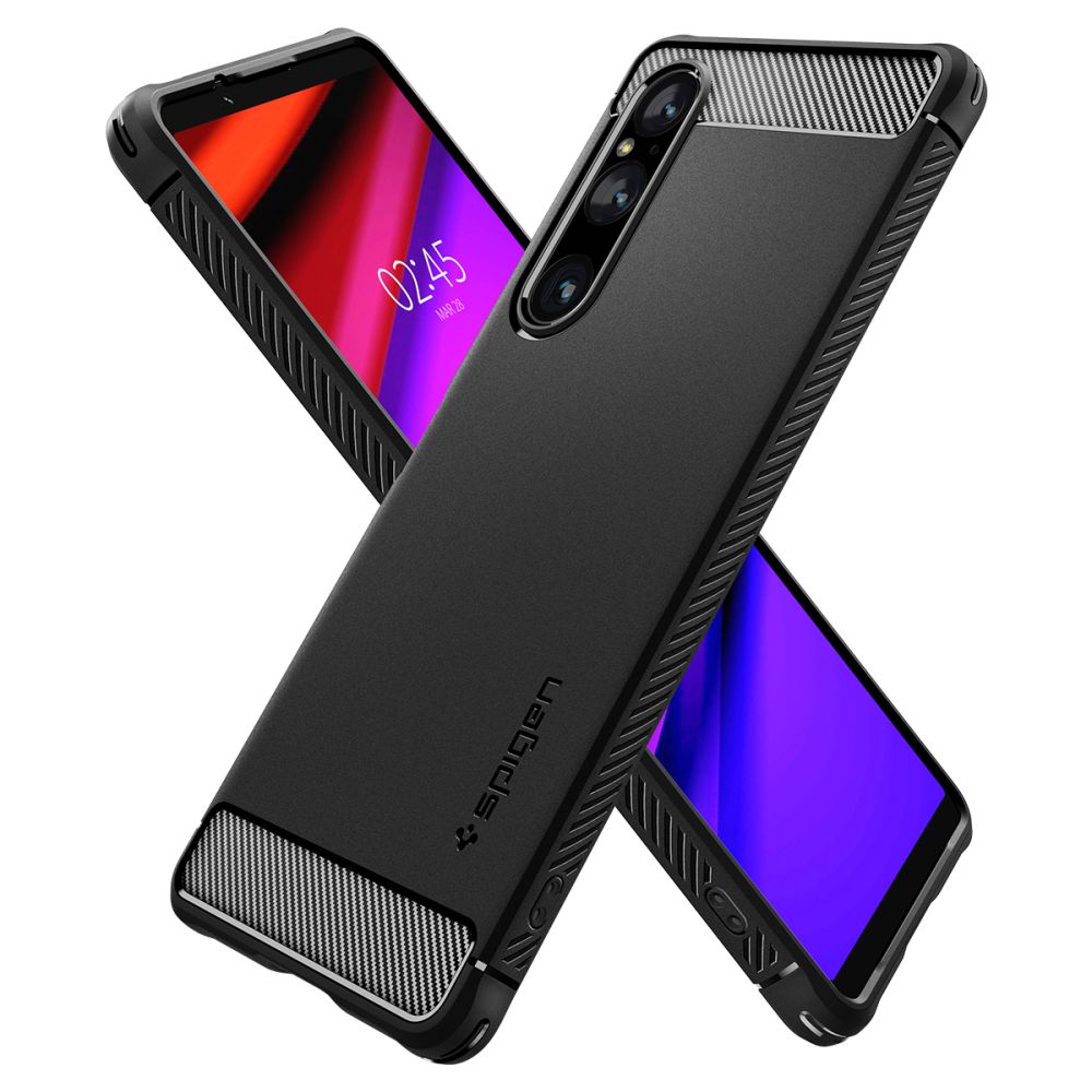 Sony Xperia 1 V Case Rugged Armor Black