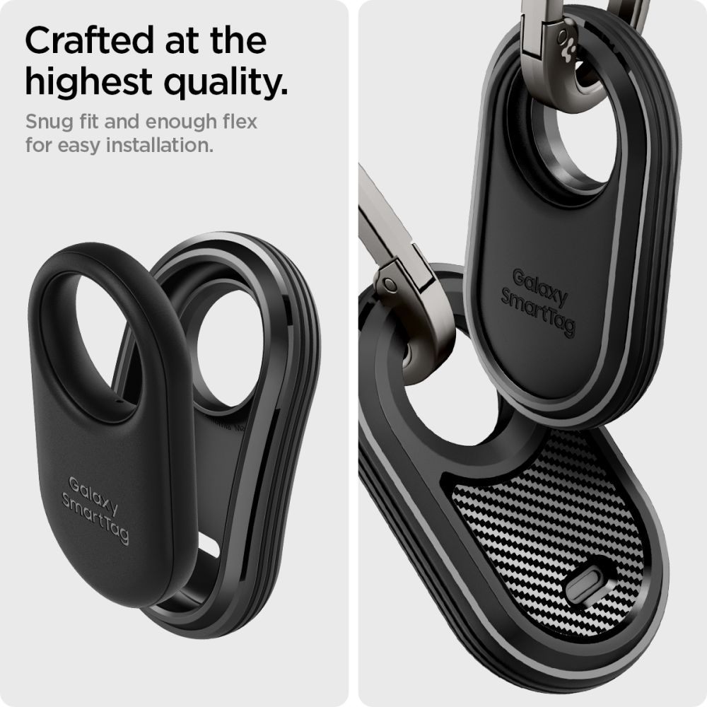 Samsung Galaxy SmartTag 2 Case Rugged Armor Black