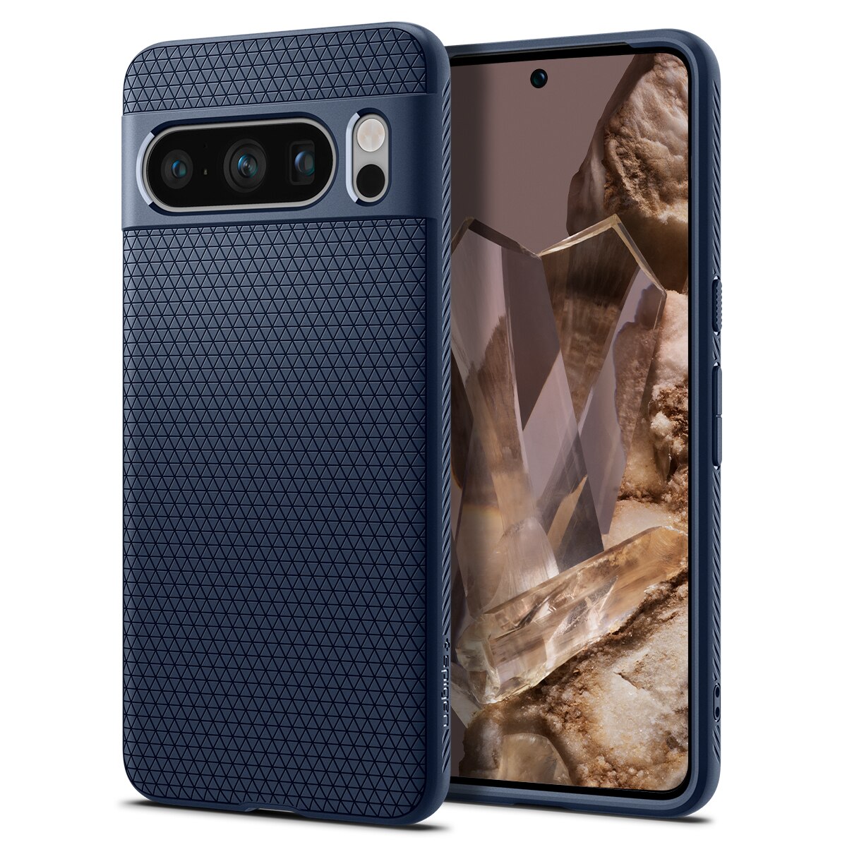 Google Pixel 8 Pro Case Liquid Air Navy Blue