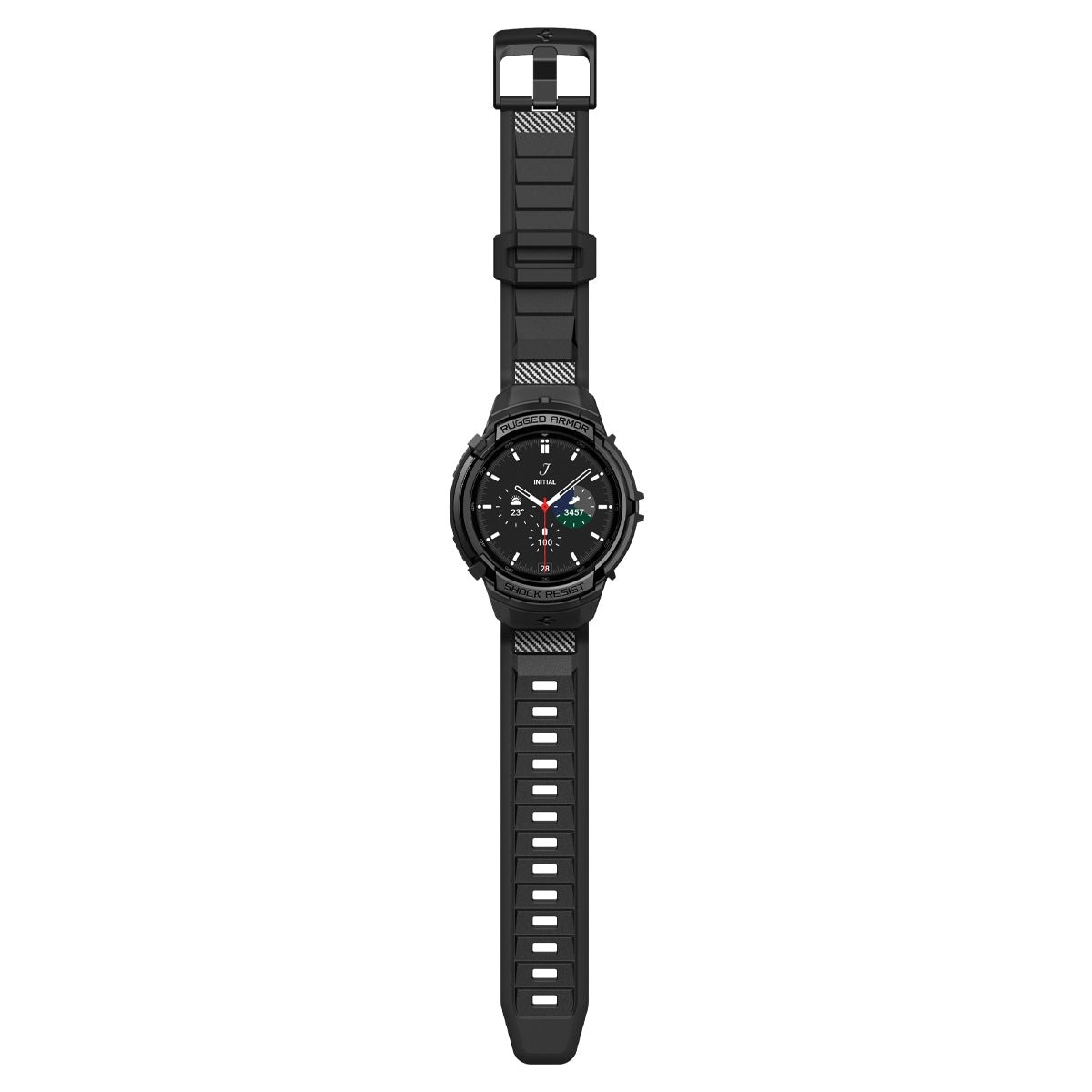 Samsung Galaxy Watch 6 Classic 43mm Case Rugged Armor Pro svart