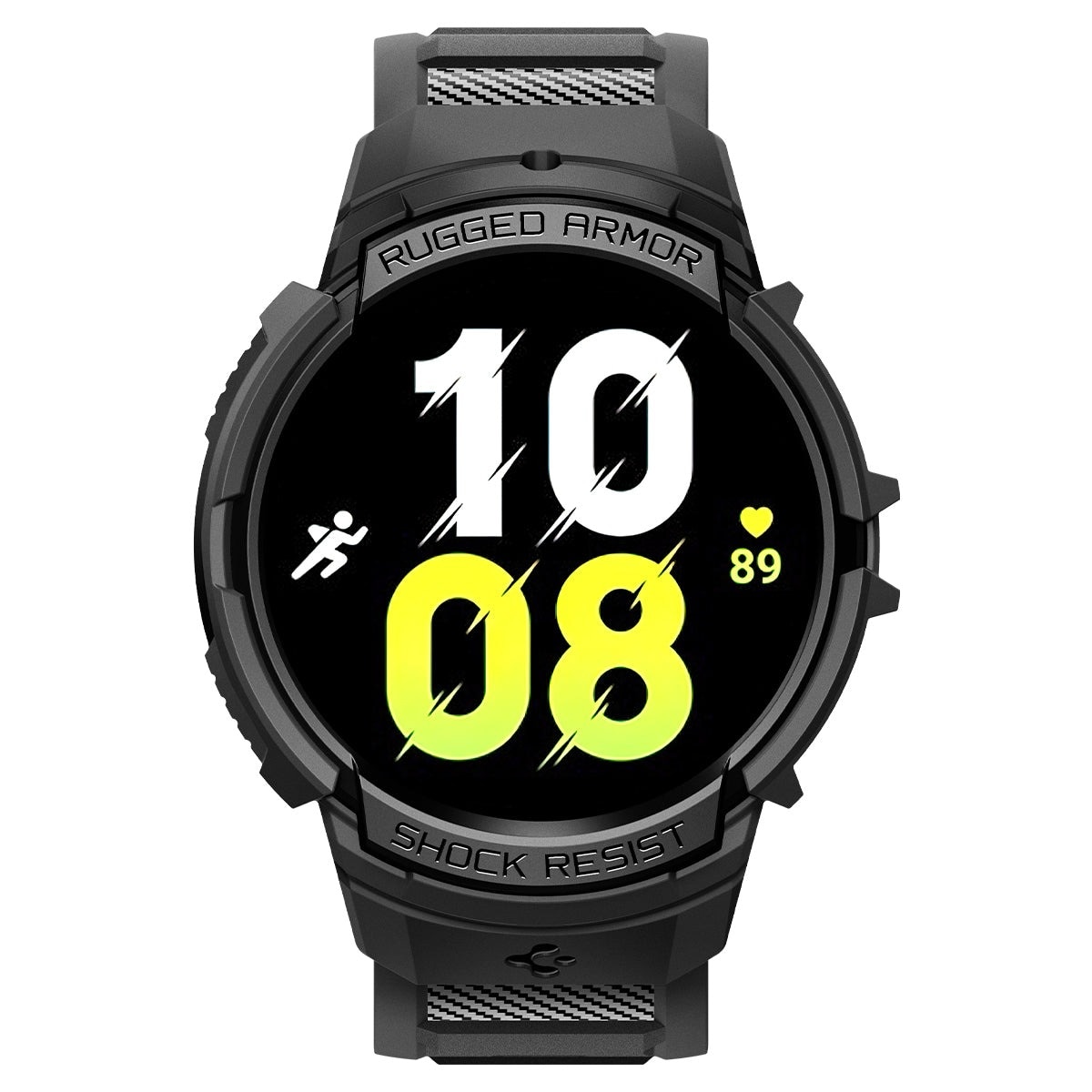 Samsung Galaxy Watch 6 44mm Case Rugged Armor Pro svart