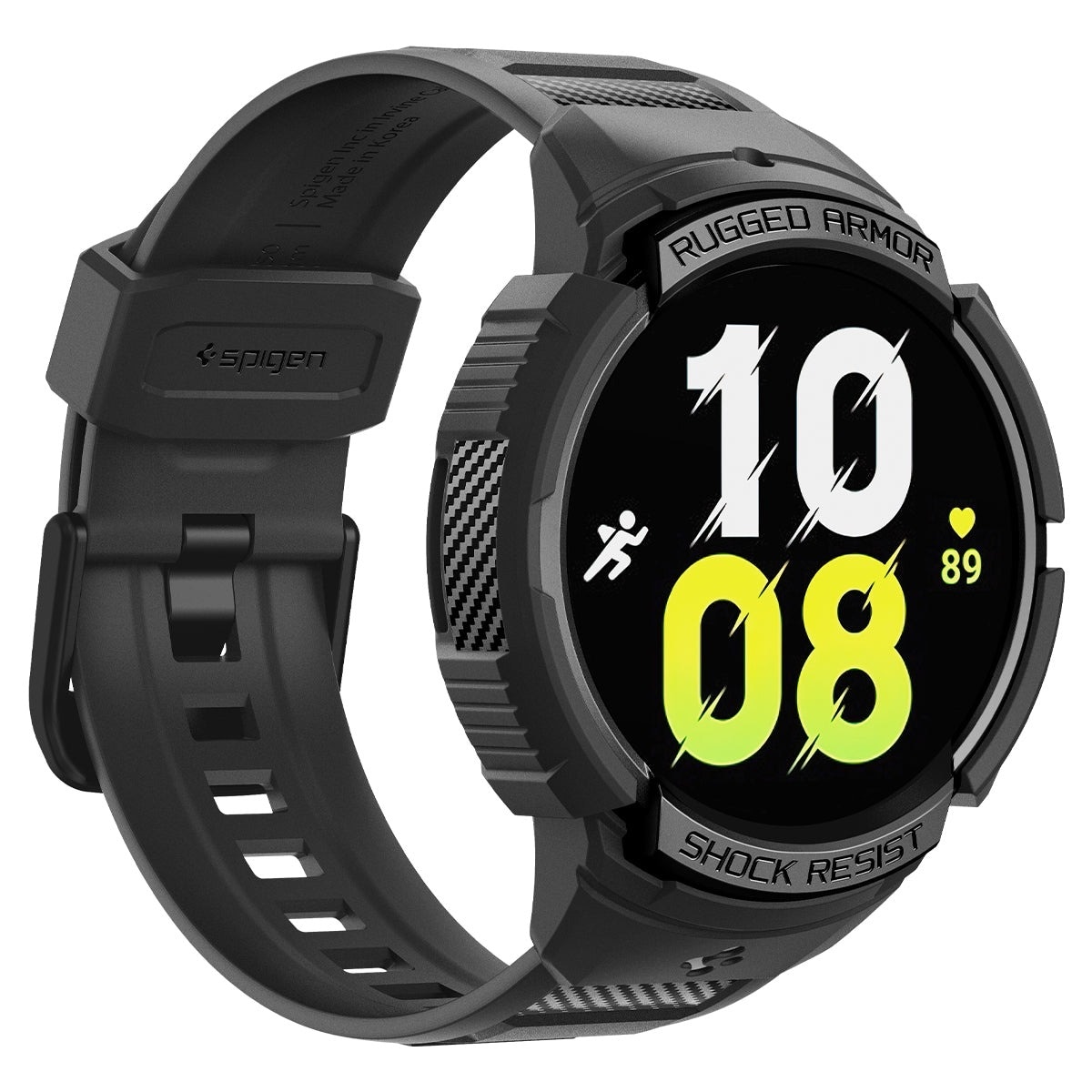 Samsung Galaxy Watch 6 40mm Case Rugged Armor Pro svart