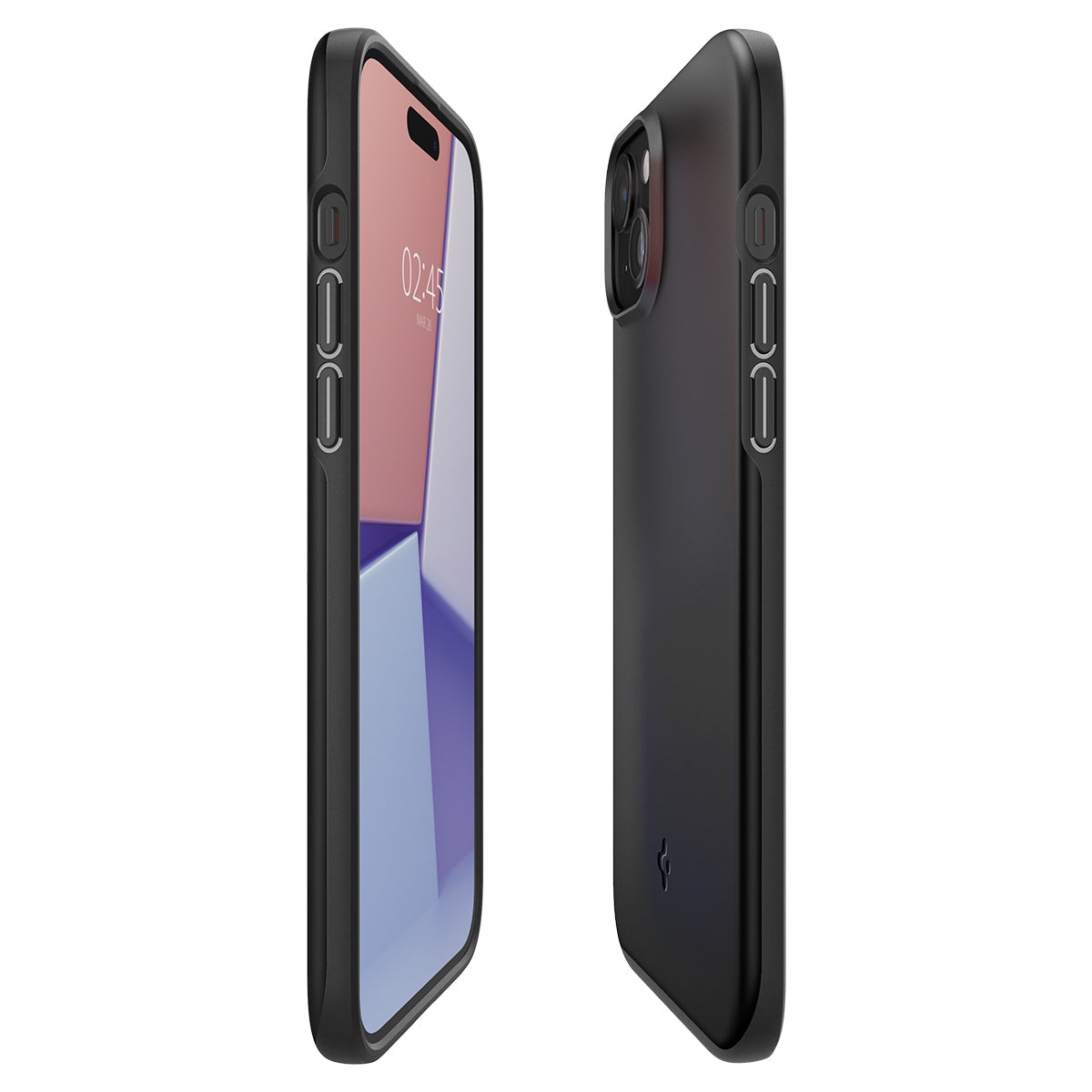 iPhone 15 Plus Case Thin Fit Black