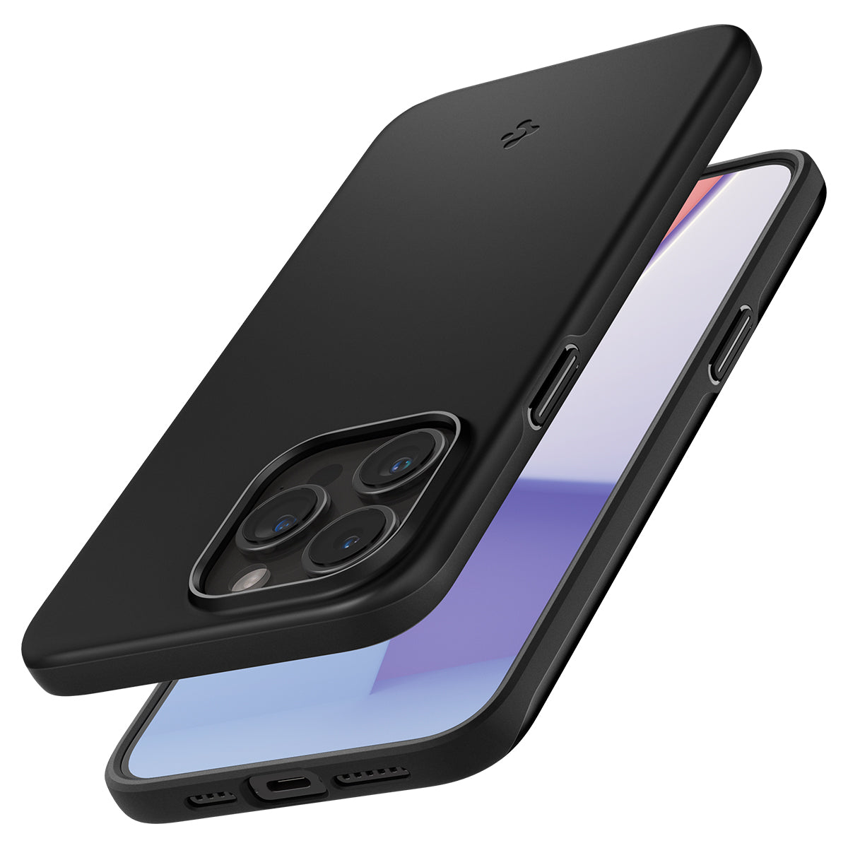 iPhone 15 Pro Case Thin Fit Black