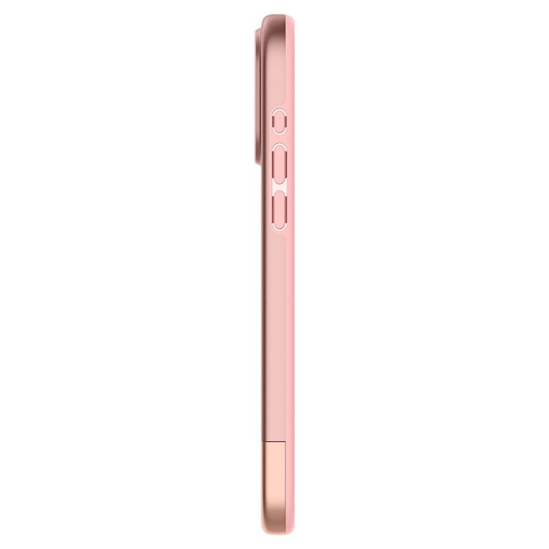 iPhone 15 Pro Skal Style Armor MagSafe Rose Gold