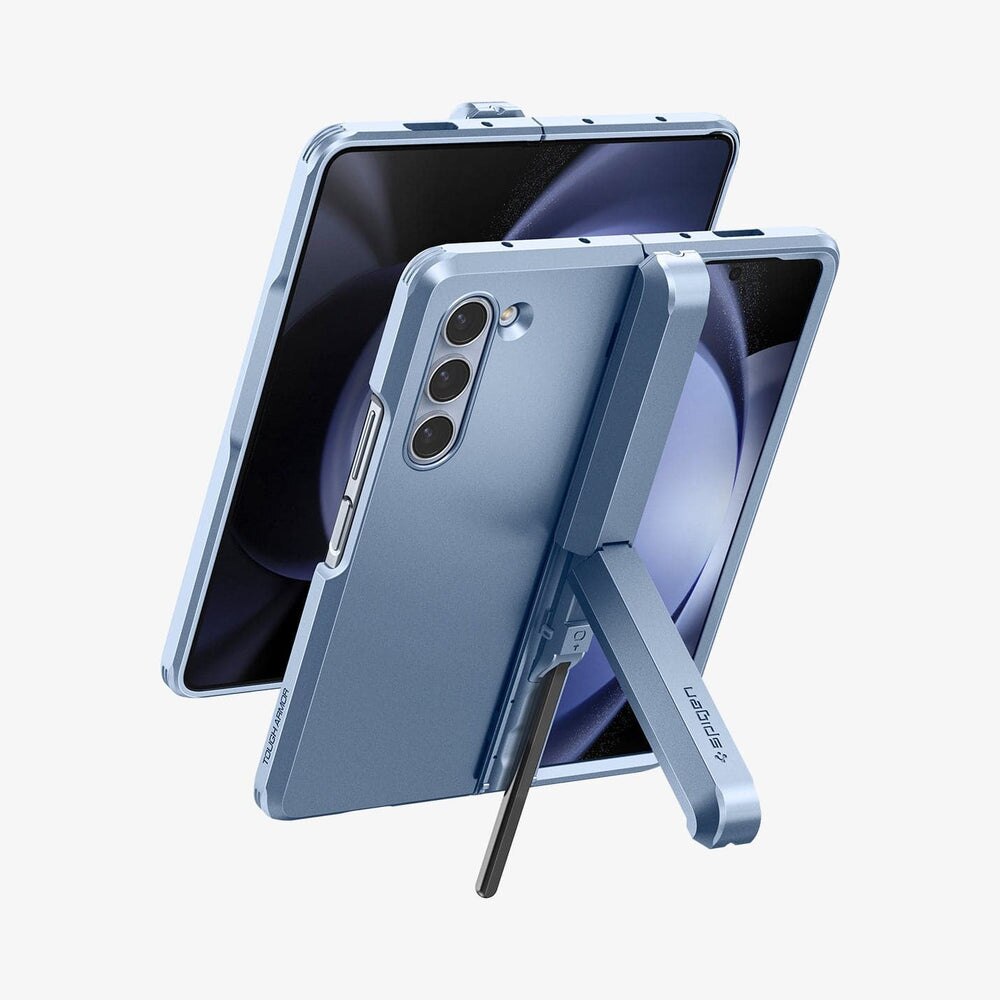 Galaxy Z Fold 5 Case Tough Armor Pro Sierra Blue