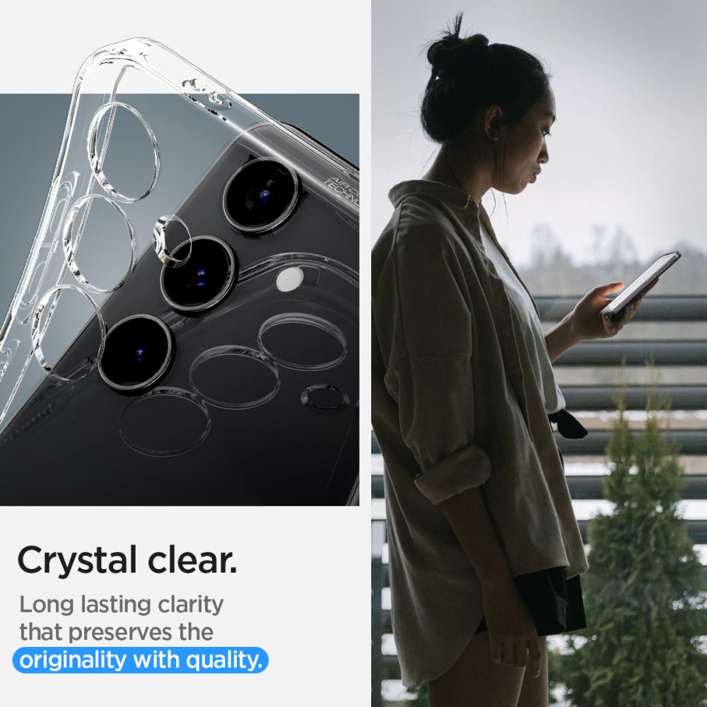 Samsung Galaxy S24 Plus Case Liquid Crystal Clear