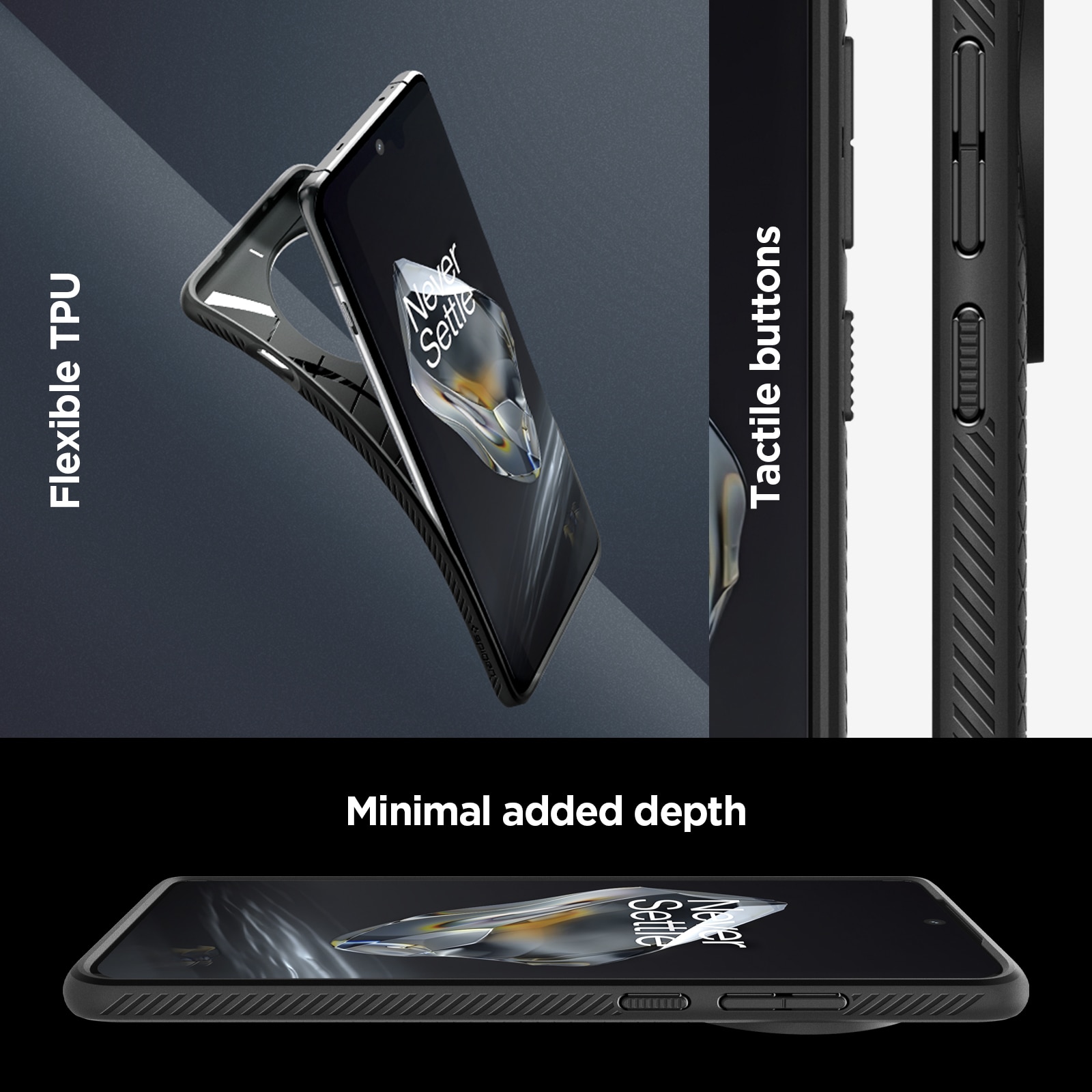 OnePlus 12 Case Liquid Air Black