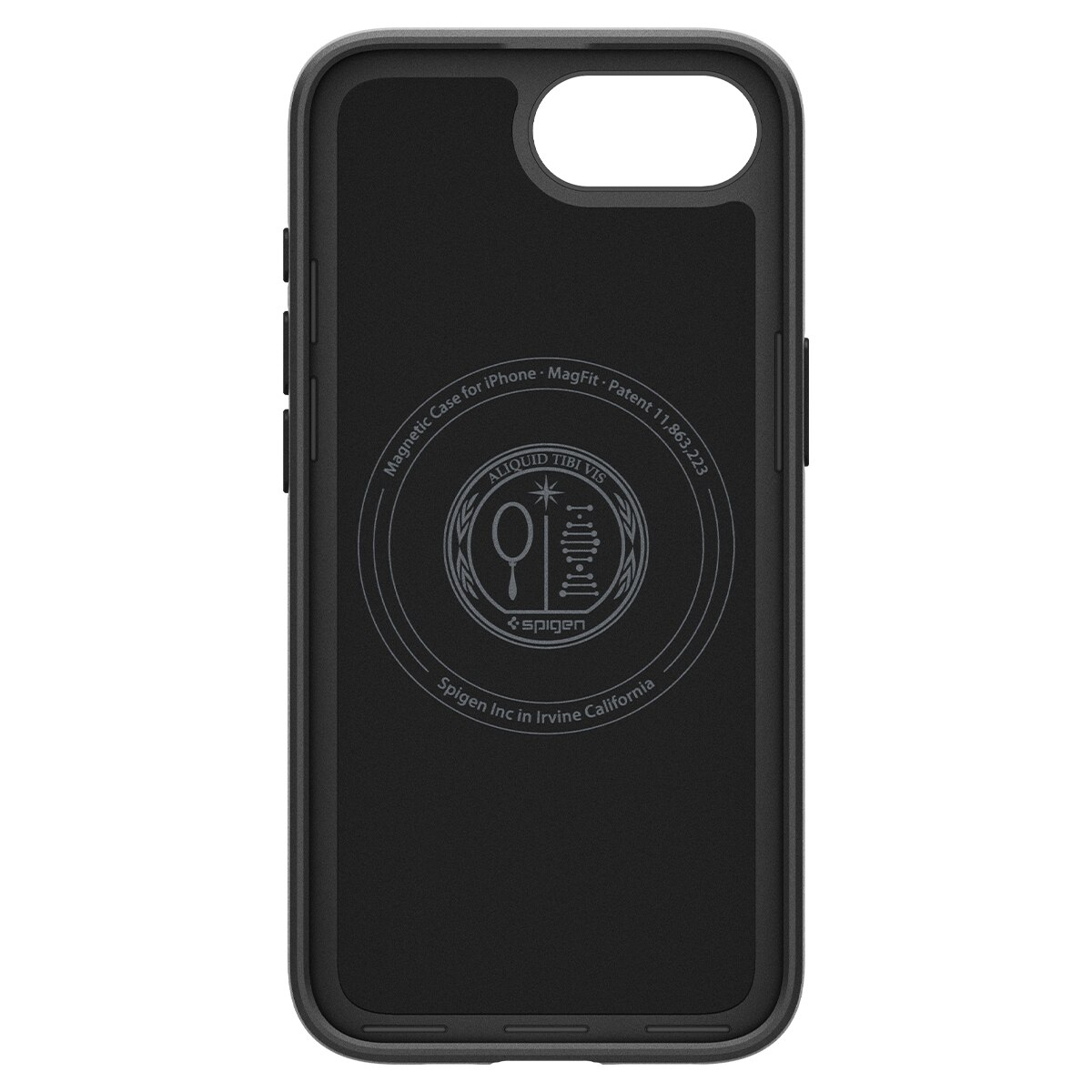 iPhone 16e Case Thin Fit MagSafe Black