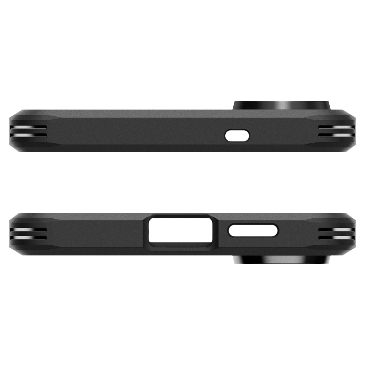 Samsung Galaxy S25 Edge Case Tough Armor MagSafe Black