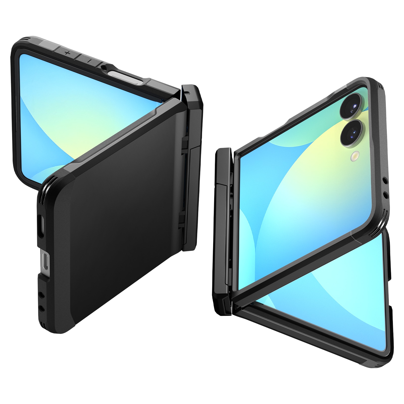 Samsung Galaxy Z Flip 7 Case Tough Armor Pro MagSafe Black