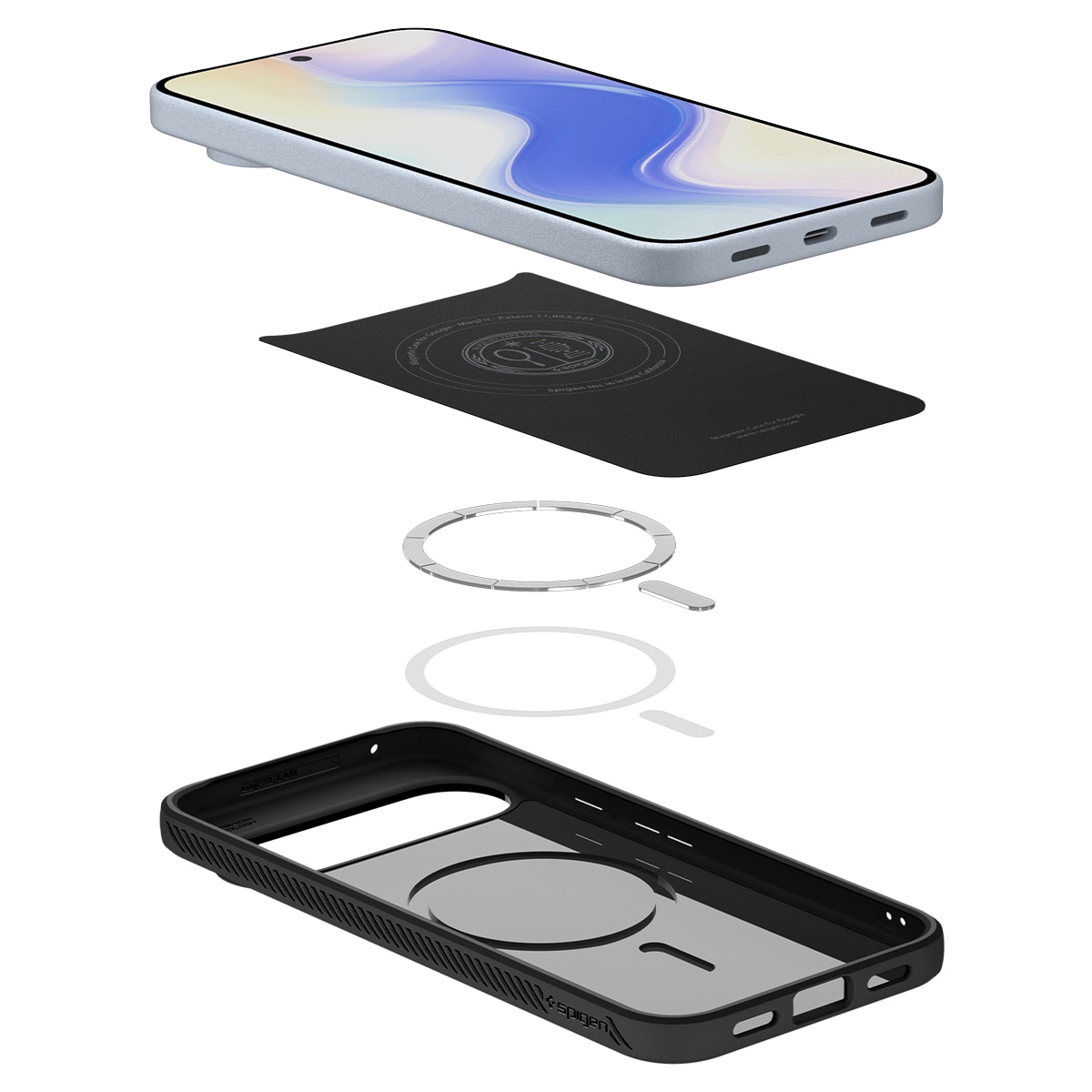 Google Pixel 10 Pro Case Liquid Air MagSafe Matte Black
