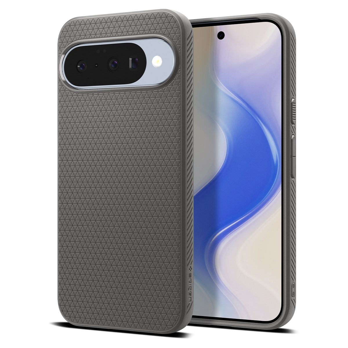 Google Pixel 10 Pro Case Liquid Air MagSafe Marble Gray