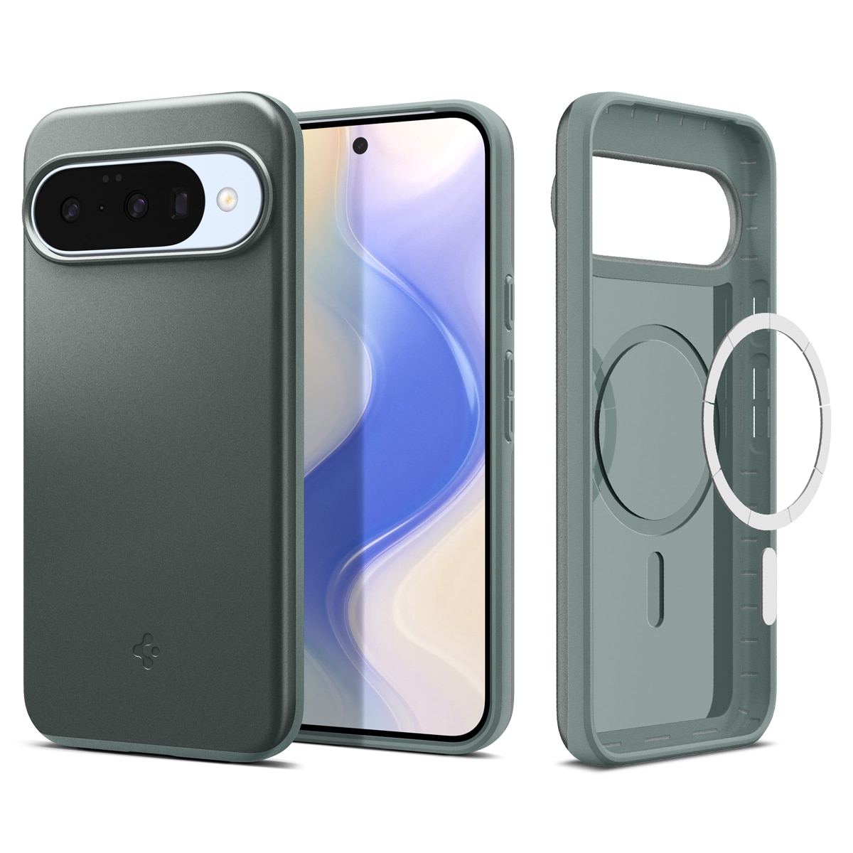 Google Pixel 10 Pro Case Thin Fit MagSafe Sage Green