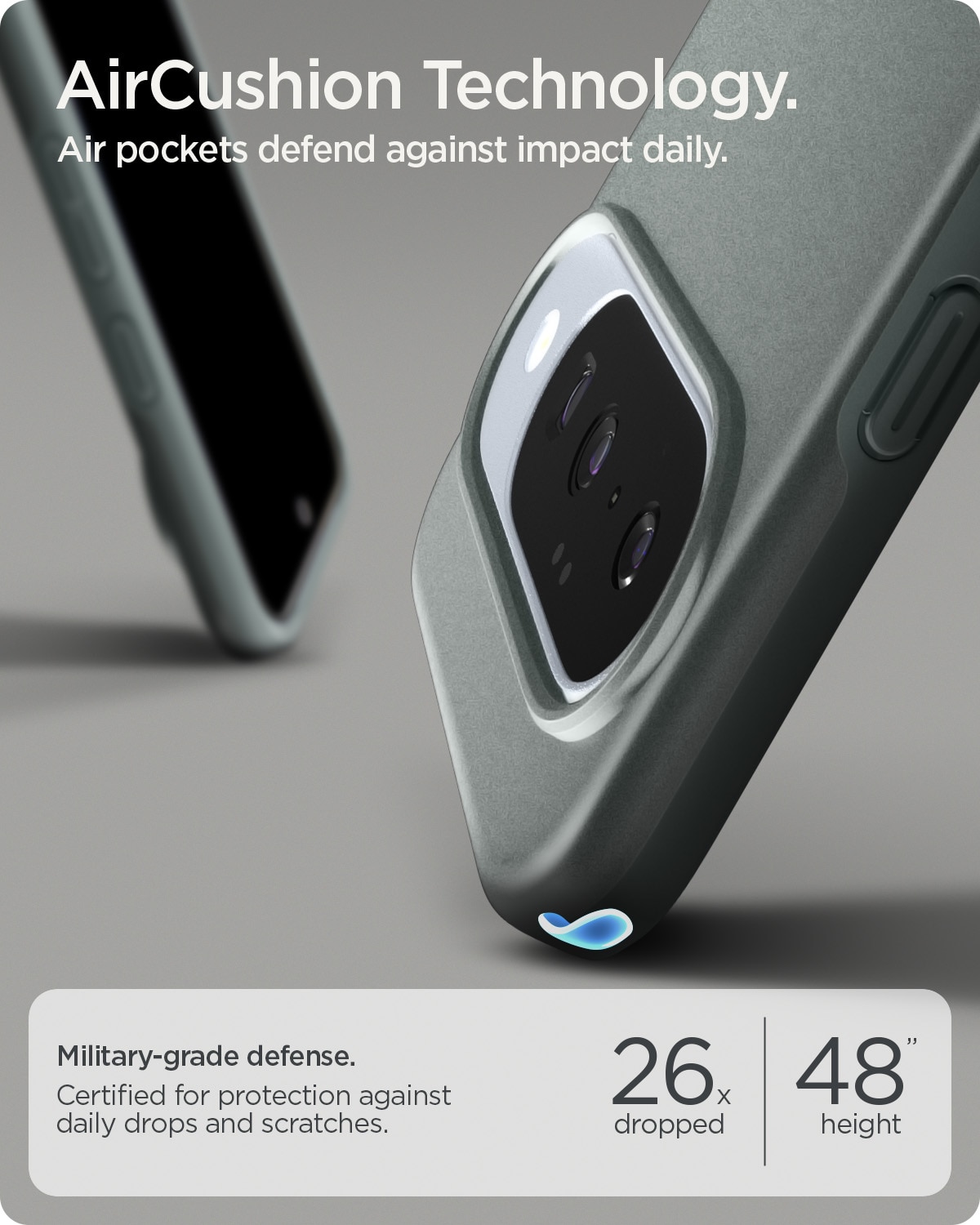 Google Pixel 10 Case Thin Fit MagSafe Sage Green