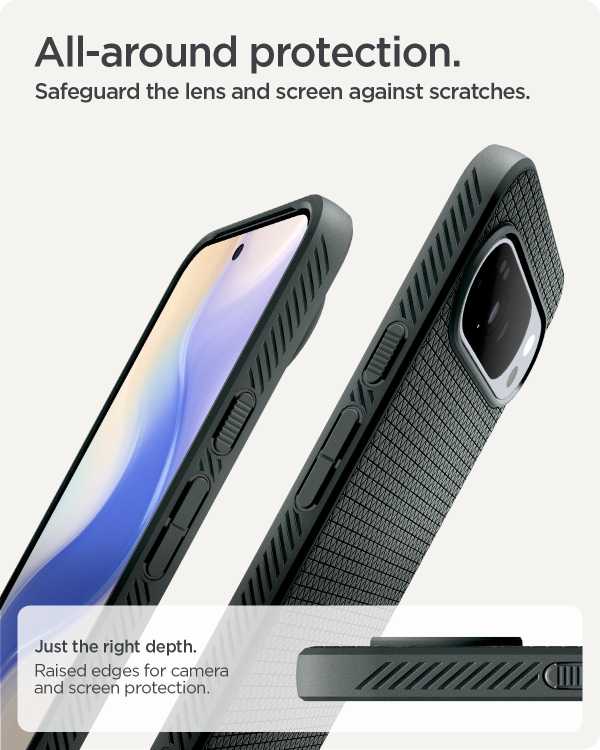 Google Pixel 10 Pro XL Case Liquid Air MagSafe Abyss Green