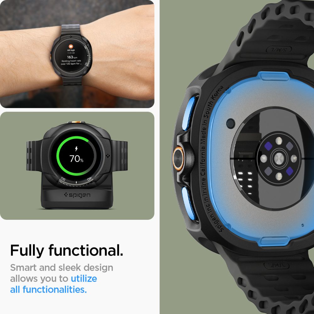 Samsung Galaxy Watch 8 Classic Skal Liquid Air Black