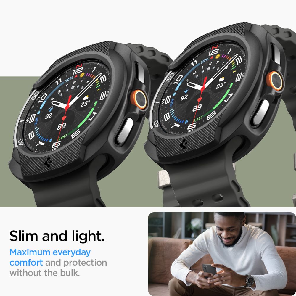 Samsung Galaxy Watch 8 Classic Skal Liquid Air Black