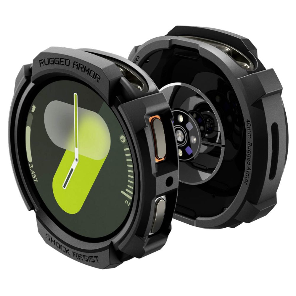 Samsung Galaxy Watch 8 40mm Case Rugged Armor Black