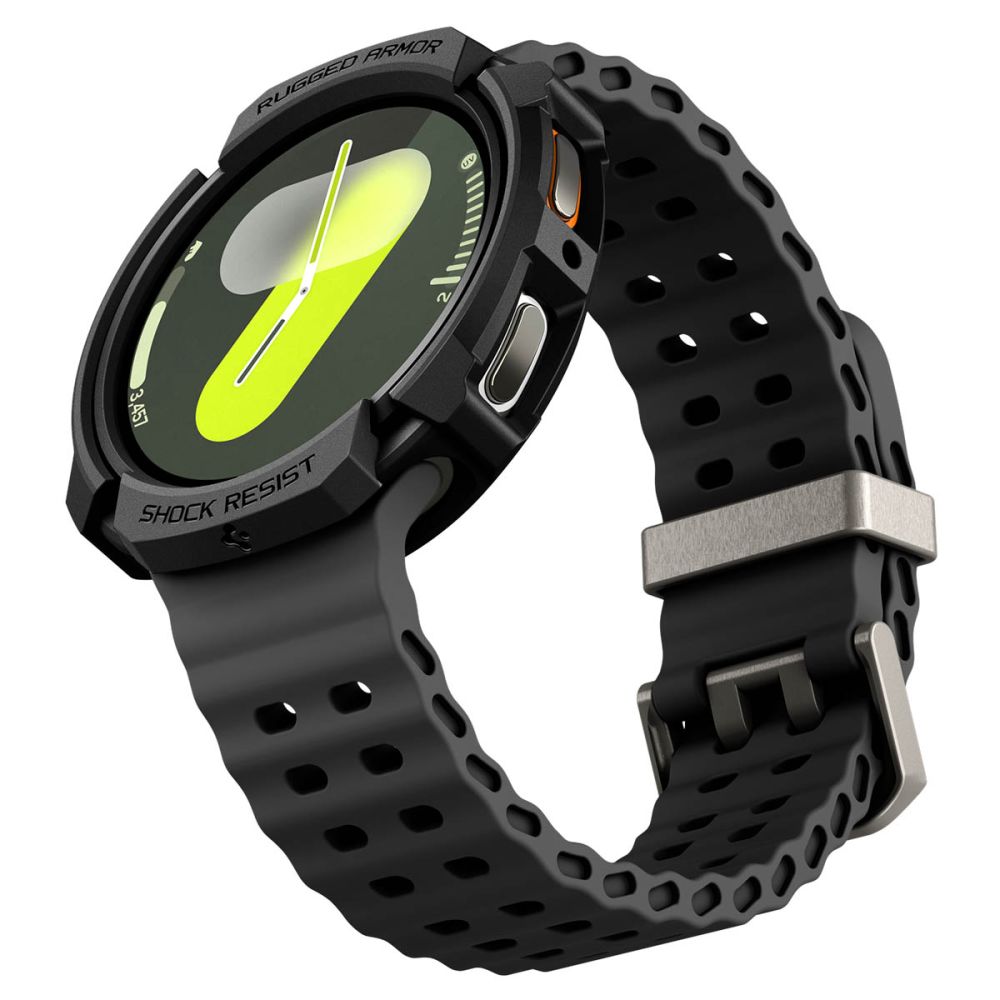 Samsung Galaxy Watch 8 40mm Case Rugged Armor Black