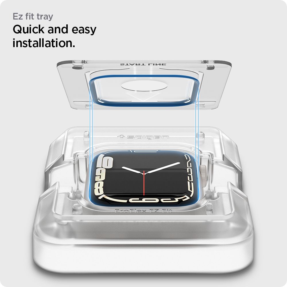 Apple Watch 41mm Series 9 Screen Protector ProFlex EZ Fit (2-pack)
