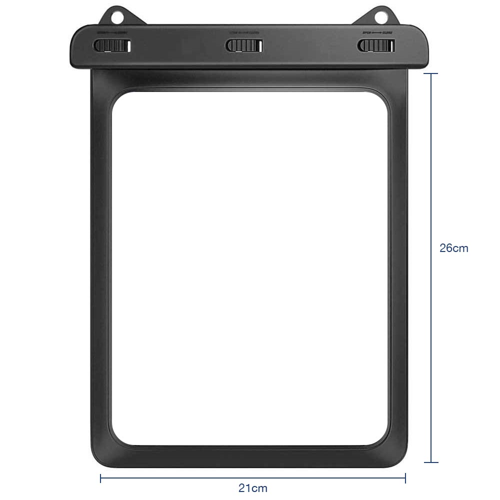 AG-W13 Waterproof Case for Tablets 12" svart